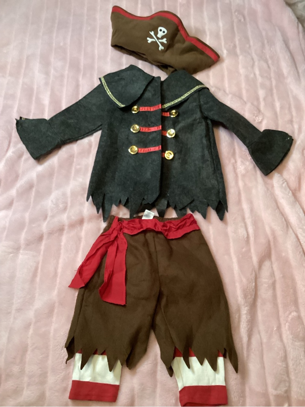 Old Navy Kids Pirate Costume Thick Fabric ADORABLE